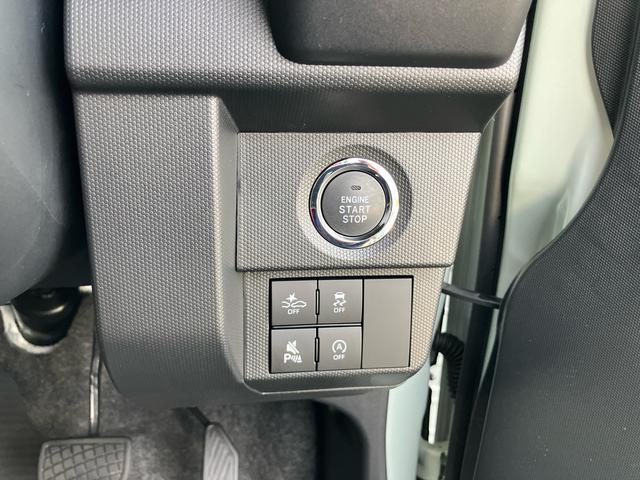 タフト Ｇターボ　ダーククロムベンチャー　前後ダークガーニッシュ　ガラスルーフ　ルーフレール　１５インチアルミ　ＬＥＤヘッドライト＆フォグランプ　バックカメラ　シートヒーター　電動駐車ブレーキ　自動追従クルコン　衝突被害軽減ブレーキ（8枚目）