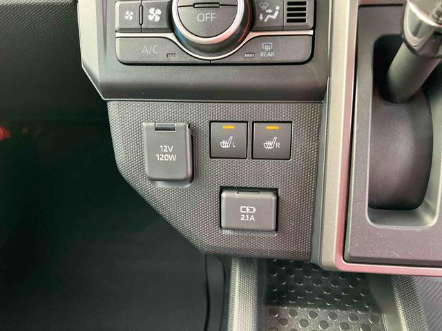 タフト Ｇターボ　ダーククロムベンチャー　前後ダークガーニッシュ　ガラスルーフ　ルーフレール　１５インチアルミ　ＬＥＤヘッドライト＆フォグランプ　バックカメラ　シートヒーター　電動駐車ブレーキ　自動追従クルコン　衝突被害軽減ブレーキ（36枚目）