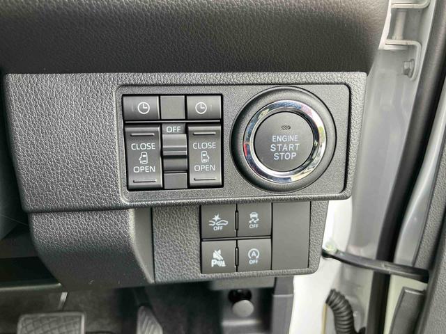 ムーヴキャンバス ストライプスG 両側電動スライドドア LEDヘッドライト&フォグランプ シートヒーター 保温カップホルダー 電動駐車ブレーキ バックカメラ ステアリングスイッチ コーナーセンサー 衝突被害軽減ブレーキ(6枚目)