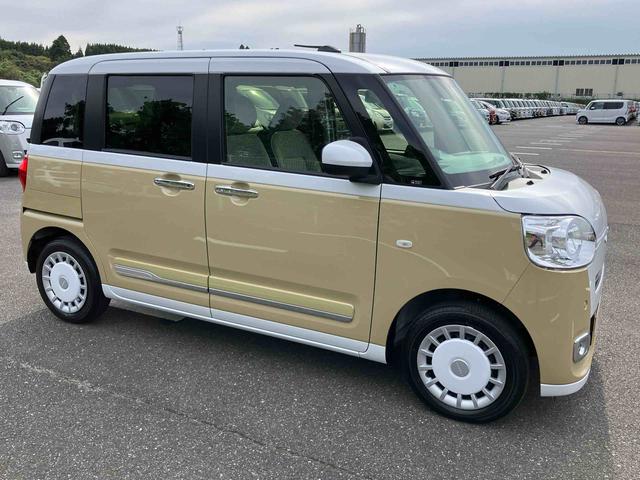 ムーヴキャンバス ストライプスG 両側電動スライドドア LEDヘッドライト&フォグランプ シートヒーター 保温カップホルダー 電動駐車ブレーキ バックカメラ ステアリングスイッチ コーナーセンサー 衝突被害軽減ブレーキ(19枚目)