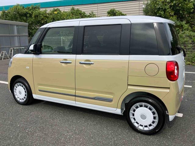 ムーヴキャンバス ストライプスG 両側電動スライドドア LEDヘッドライト&フォグランプ シートヒーター 保温カップホルダー 電動駐車ブレーキ バックカメラ ステアリングスイッチ コーナーセンサー 衝突被害軽減ブレーキ(27枚目)