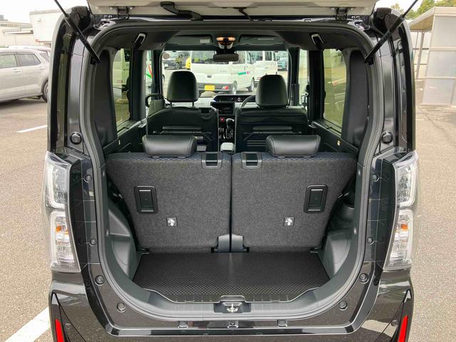 タント カスタムＲＳ　ターボエンジン　１５インチアルミ　バックカメラ　両側電動スライドドア　シートヒーター　電動駐車ブレーキ　ＬＥＤライト＆フォグ　上下２段調節式デッキボード　コーナーセンサー　衝突被害軽減ブレーキ（11枚目）