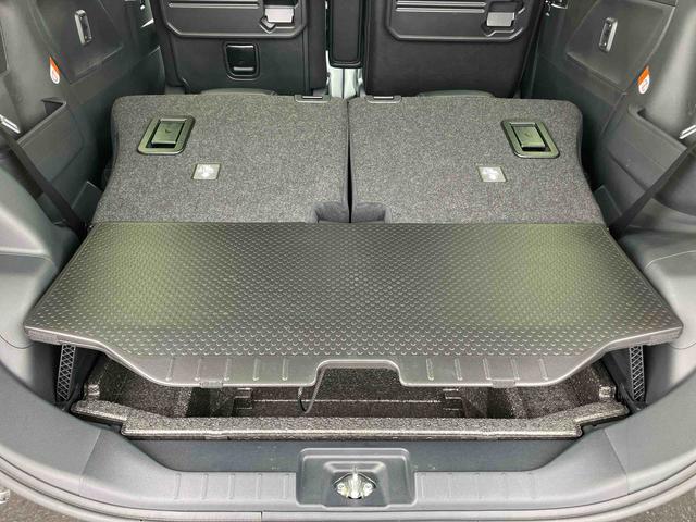 タント カスタムＲＳ　ターボエンジン　１５インチアルミ　バックカメラ　両側電動スライドドア　シートヒーター　電動駐車ブレーキ　ＬＥＤライト＆フォグ　上下２段調節式デッキボード　コーナーセンサー　衝突被害軽減ブレーキ（48枚目）