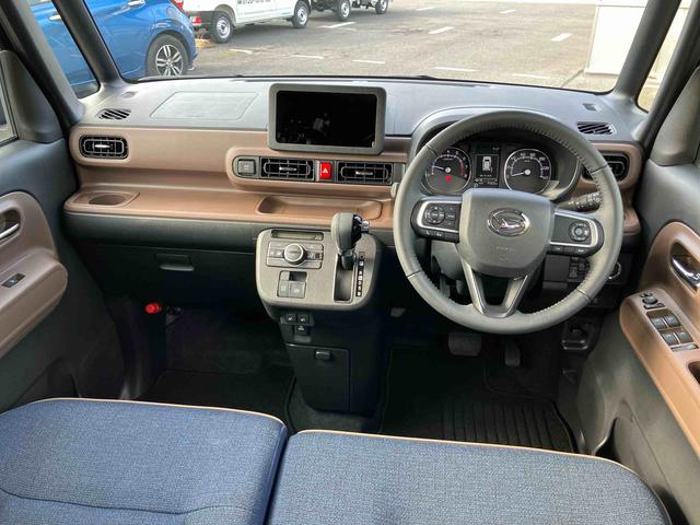 ムーヴキャンバス セオリーGターボ 両側電動スライドドア LEDヘッドライト&フォグランプ シートヒーター 保温カップホルダー 電動駐車ブレーキ バックカメラ ステアリングスイッチ 自動追従クルコン 衝突被害軽減ブレーキ(7枚目)