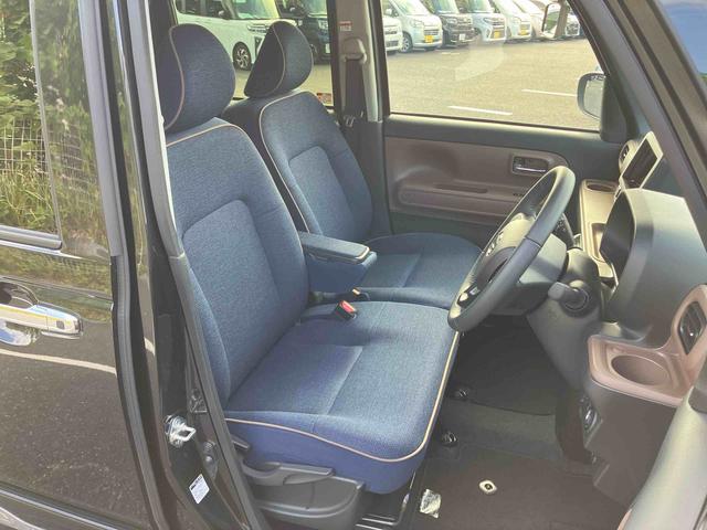 ムーヴキャンバス セオリーGターボ 両側電動スライドドア LEDヘッドライト&フォグランプ シートヒーター 保温カップホルダー 電動駐車ブレーキ バックカメラ ステアリングスイッチ 自動追従クルコン 衝突被害軽減ブレーキ(9枚目)