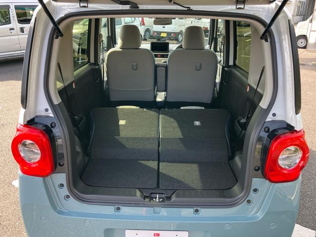 ムーヴキャンバス ストライプスGターボ 両側電動スライドドア LEDヘッドライト&フォグランプ シートヒーター 保温カップホルダー 電動駐車ブレーキ バックカメラ ステアリングスイッチ 自動追従クルコン 衝突被害軽減ブレーキ(13枚目)