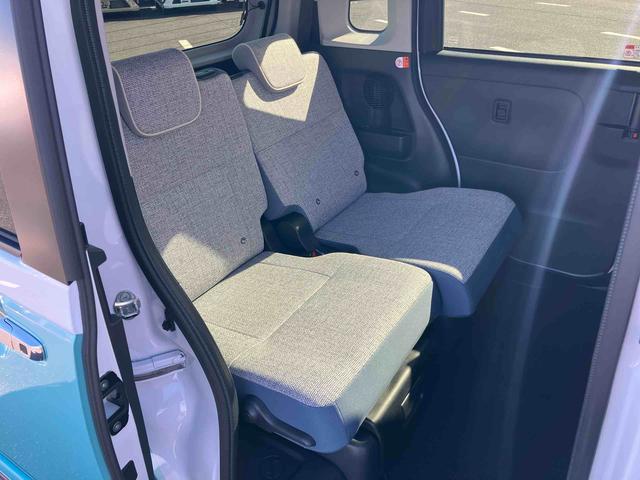 ムーヴキャンバス ストライプスＧターボ　両側電動スライドドア　ＬＥＤヘッドライト＆フォグランプ　シートヒーター　保温カップホルダー　電動駐車ブレーキ　バックカメラ　ステアリングスイッチ　自動追従クルコン　衝突被害軽減ブレーキ（10枚目）