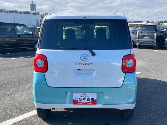 ムーヴキャンバス ストライプスＧターボ　両側電動スライドドア　ＬＥＤヘッドライト＆フォグランプ　シートヒーター　保温カップホルダー　電動駐車ブレーキ　バックカメラ　ステアリングスイッチ　自動追従クルコン　衝突被害軽減ブレーキ（24枚目）