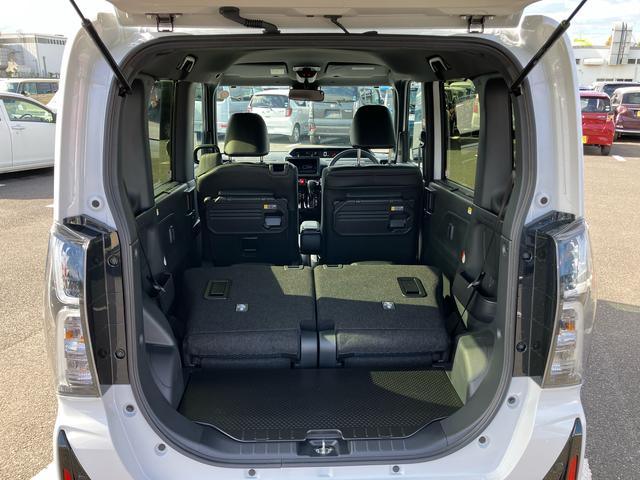 タント カスタムＲＳ　ターボエンジン　１５インチアルミ　バックカメラ　両側電動スライドドア　シートヒーター　電動駐車ブレーキ　ＬＥＤライト＆フォグ　上下２段調節式デッキボード　コーナーセンサー　衝突被害軽減ブレーキ（11枚目）