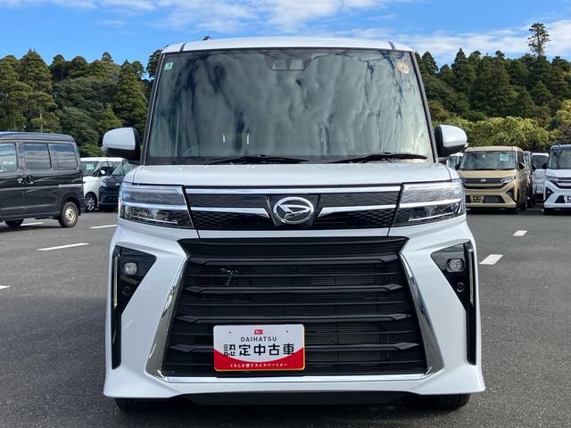 タント カスタムＲＳ　ターボエンジン　１５インチアルミ　バックカメラ　両側電動スライドドア　シートヒーター　電動駐車ブレーキ　ＬＥＤライト＆フォグ　上下２段調節式デッキボード　コーナーセンサー　衝突被害軽減ブレーキ（14枚目）