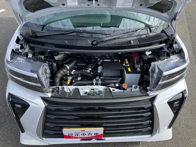 タント カスタムＲＳ　ターボエンジン　１５インチアルミ　バックカメラ　両側電動スライドドア　シートヒーター　電動駐車ブレーキ　ＬＥＤライト＆フォグ　上下２段調節式デッキボード　コーナーセンサー　衝突被害軽減ブレーキ（17枚目）