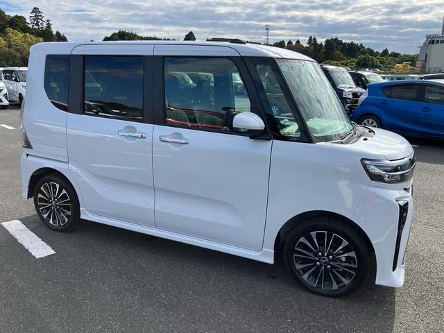 タント カスタムＲＳ　ターボエンジン　１５インチアルミ　バックカメラ　両側電動スライドドア　シートヒーター　電動駐車ブレーキ　ＬＥＤライト＆フォグ　上下２段調節式デッキボード　コーナーセンサー　衝突被害軽減ブレーキ（19枚目）