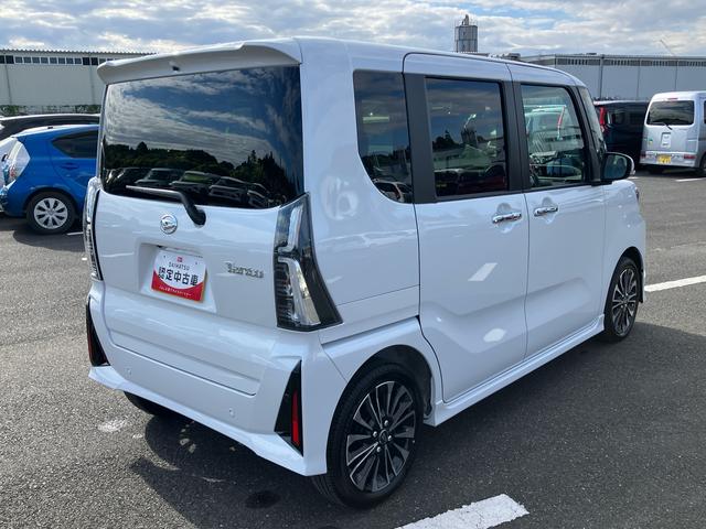 タント カスタムＲＳ　ターボエンジン　１５インチアルミ　バックカメラ　両側電動スライドドア　シートヒーター　電動駐車ブレーキ　ＬＥＤライト＆フォグ　上下２段調節式デッキボード　コーナーセンサー　衝突被害軽減ブレーキ（23枚目）