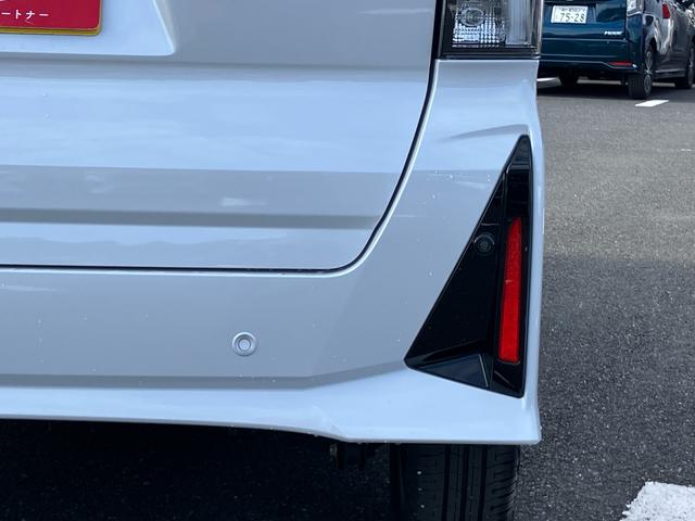 タント カスタムＲＳ　ターボエンジン　１５インチアルミ　バックカメラ　両側電動スライドドア　シートヒーター　電動駐車ブレーキ　ＬＥＤライト＆フォグ　上下２段調節式デッキボード　コーナーセンサー　衝突被害軽減ブレーキ（25枚目）