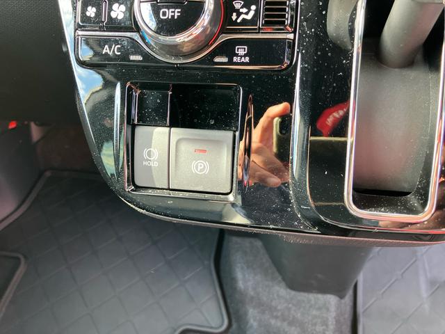 タント カスタムＲＳ　ターボエンジン　１５インチアルミ　バックカメラ　両側電動スライドドア　シートヒーター　電動駐車ブレーキ　ＬＥＤライト＆フォグ　上下２段調節式デッキボード　コーナーセンサー　衝突被害軽減ブレーキ（34枚目）