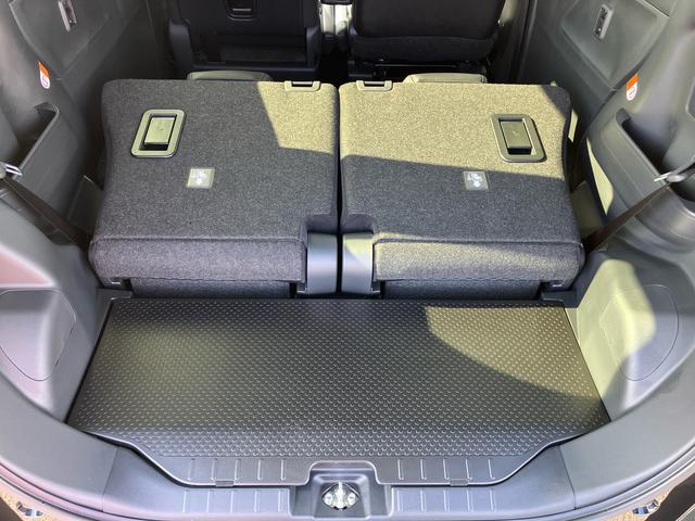 タント カスタムＲＳ　ターボエンジン　１５インチアルミ　バックカメラ　両側電動スライドドア　シートヒーター　電動駐車ブレーキ　ＬＥＤライト＆フォグ　上下２段調節式デッキボード　コーナーセンサー　衝突被害軽減ブレーキ（46枚目）