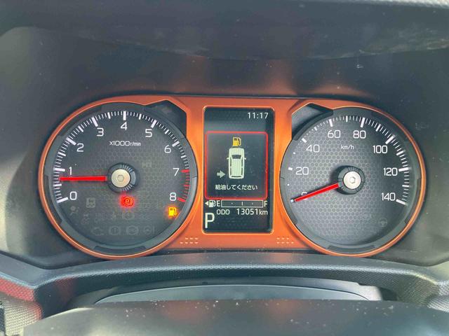 タフト Ｇ　ガラスルーフ　ルーフレール　１５インチアルミホイール　ＬＥＤヘッドライト＆フォグランプ　バックカメラ　シートヒーター　電動パーキングブレーキ　コーナーセンサー　衝突被害軽減ブレーキ（10枚目）