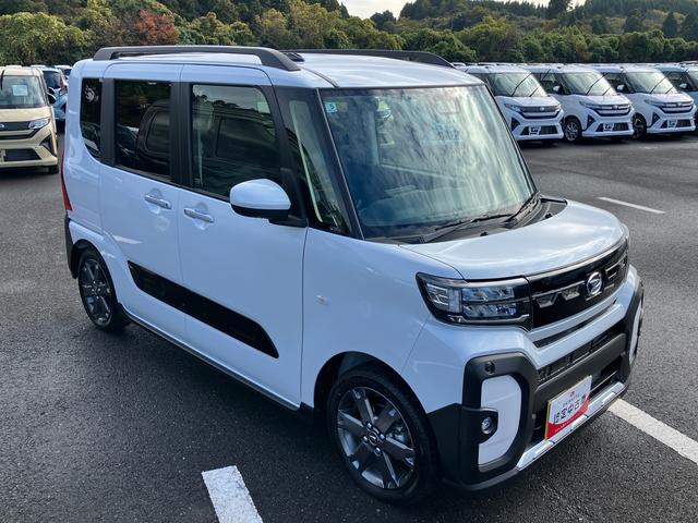 タント ファンクロスターボ ルーフレール 15インチアルミ バックカメラ 両側電動スライドドア シートヒーター 電動駐車ブレーキ LEDライト&フォグ 上下2段調節式デッキボード コーナーセンサー 衝突被害軽減ブレーキ(19枚目)