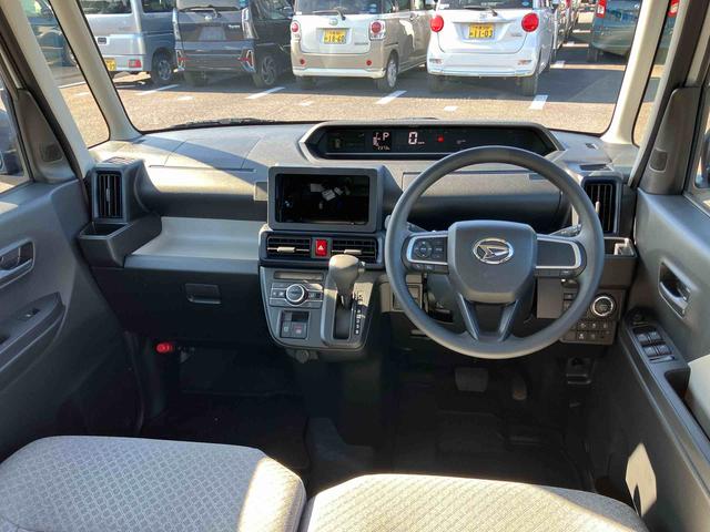 タント Ｘ　バックカメラ　左側電動スライドドア　シートヒーター　電動パーキングブレーキ　ＬＥＤヘッドライト　オートライト　オートエアコン　上下２段調節式デッキボード　コーナーセンサー　衝突被害軽減ブレーキ（7枚目）