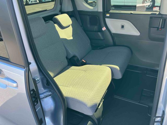 タント Ｘ　バックカメラ　左側電動スライドドア　シートヒーター　電動パーキングブレーキ　ＬＥＤヘッドライト　オートライト　オートエアコン　上下２段調節式デッキボード　コーナーセンサー　衝突被害軽減ブレーキ（10枚目）