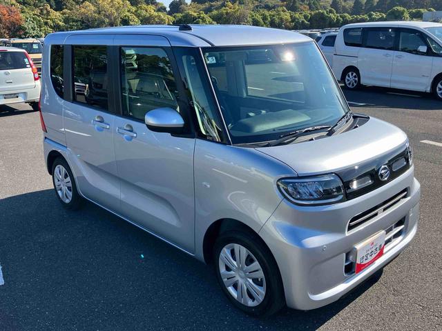 タント Ｘ　バックカメラ　左側電動スライドドア　シートヒーター　電動パーキングブレーキ　ＬＥＤヘッドライト　オートライト　オートエアコン　上下２段調節式デッキボード　コーナーセンサー　衝突被害軽減ブレーキ（18枚目）