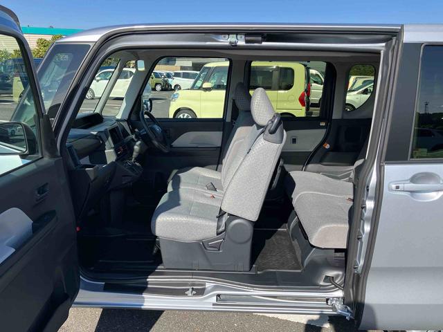 タント Ｘ　バックカメラ　左側電動スライドドア　シートヒーター　電動パーキングブレーキ　ＬＥＤヘッドライト　オートライト　オートエアコン　上下２段調節式デッキボード　コーナーセンサー　衝突被害軽減ブレーキ（28枚目）