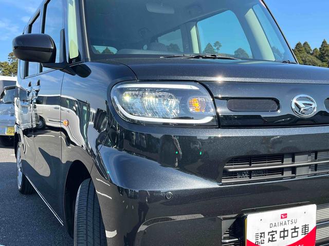 タント Ｘ　ＬＥＤヘッドライト／片側電動スライドドア／キーフリー／コーナーセンサー／アイドリングストップ／衝突回避支援システム／横滑り防止装置／オートライト／オートエアコン／電動格納ミラー／電動パーキングブレーキ（4枚目）