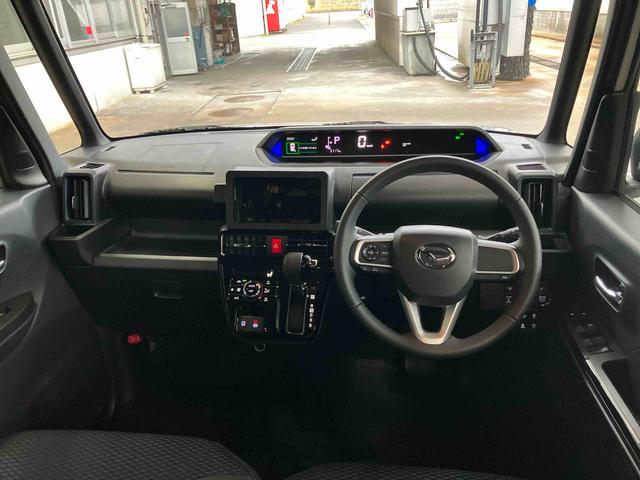 タント カスタムＲＳ　ターボエンジン　１５インチアルミ　バックカメラ　両側電動スライドドア　シートヒーター　電動駐車ブレーキ　ＬＥＤライト＆フォグ　上下２段調節式デッキボード　コーナーセンサー　衝突被害軽減ブレーキ（7枚目）