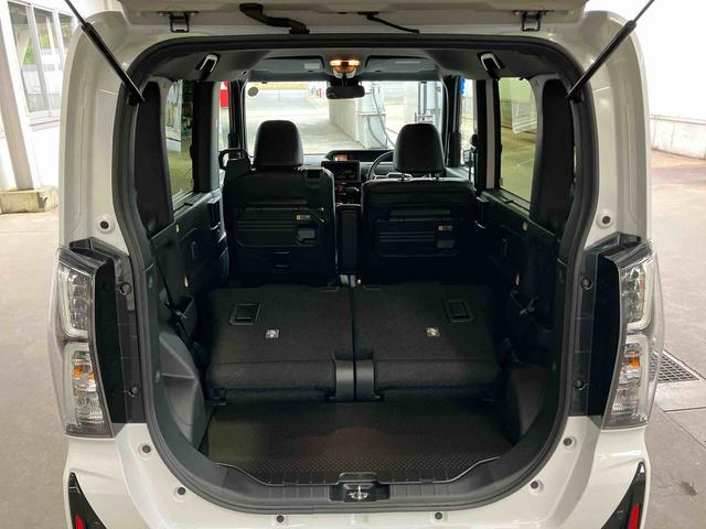 タント カスタムＲＳ　ターボエンジン　１５インチアルミ　バックカメラ　両側電動スライドドア　シートヒーター　電動駐車ブレーキ　ＬＥＤライト＆フォグ　上下２段調節式デッキボード　コーナーセンサー　衝突被害軽減ブレーキ（13枚目）