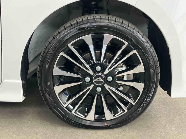 タント カスタムＲＳ　ターボエンジン　１５インチアルミ　バックカメラ　両側電動スライドドア　シートヒーター　電動駐車ブレーキ　ＬＥＤライト＆フォグ　上下２段調節式デッキボード　コーナーセンサー　衝突被害軽減ブレーキ（21枚目）