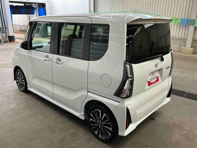 タント カスタムＲＳ　ターボエンジン　１５インチアルミ　バックカメラ　両側電動スライドドア　シートヒーター　電動駐車ブレーキ　ＬＥＤライト＆フォグ　上下２段調節式デッキボード　コーナーセンサー　衝突被害軽減ブレーキ（26枚目）