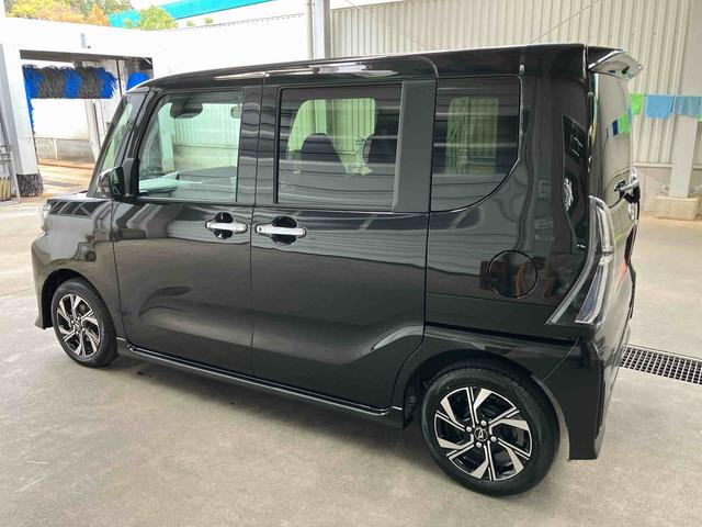 タント カスタムX バックカメラ 両側電動スライドドア 14インチアルミ LEDヘッド&フォグランプ シートヒーター 電動駐車ブレーキ オートライト 上下2段調節式デッキボード コーナーセンサー 衝突被害軽減ブレーキ(27枚目)