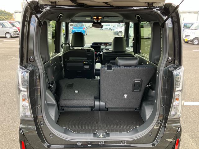 タント カスタムRS ターボエンジン 15インチアルミ バックカメラ 両側電動スライドドア シートヒーター 電動駐車ブレーキ LEDライト&フォグ 上下2段調節式デッキボード コーナーセンサー 衝突被害軽減ブレーキ(12枚目)