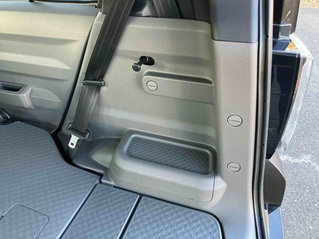 タフト Gターボ ダーククロムベンチャー 前後専用ガーニッシュ ガラスルーフ ルーフレール 15インチアルミ LEDヘッドライト&フォグランプ バックカメラ シートヒーター 電動駐車ブレーキ 自動追従クルコン 衝突被害軽減ブレーキ(48枚目)