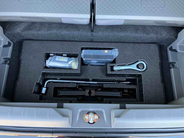 タフト Gターボ ダーククロムベンチャー 前後専用ガーニッシュ ガラスルーフ ルーフレール 15インチアルミ LEDヘッドライト&フォグランプ バックカメラ シートヒーター 電動駐車ブレーキ 自動追従クルコン 衝突被害軽減ブレーキ(51枚目)