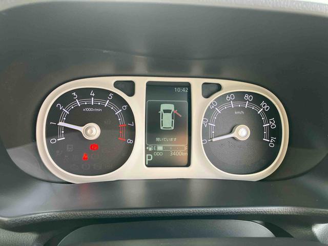 ムーヴキャンバス ストライプスGターボ 両側電動スライドドア LEDヘッドライト&フォグランプ シートヒーター 保温カップホルダー 電動駐車ブレーキ バックカメラ ステアリングスイッチ 自動追従クルコン 衝突被害軽減ブレーキ(8枚目)