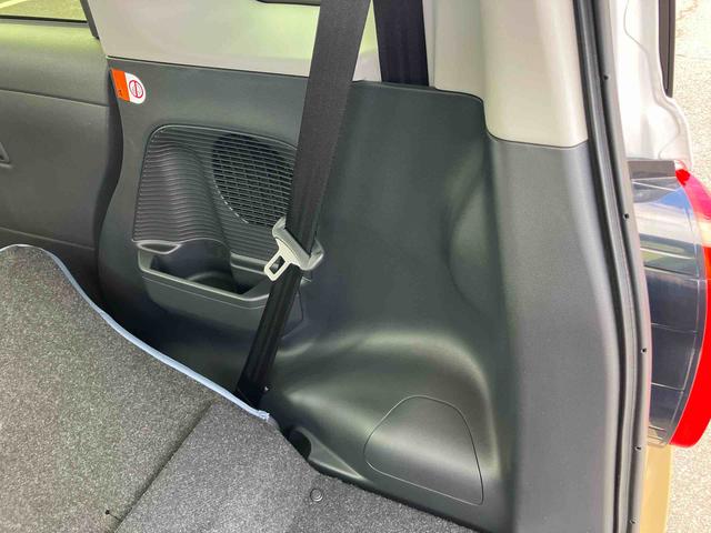 ムーヴキャンバス ストライプスGターボ 両側電動スライドドア LEDヘッドライト&フォグランプ シートヒーター 保温カップホルダー 電動駐車ブレーキ バックカメラ ステアリングスイッチ 自動追従クルコン 衝突被害軽減ブレーキ(46枚目)