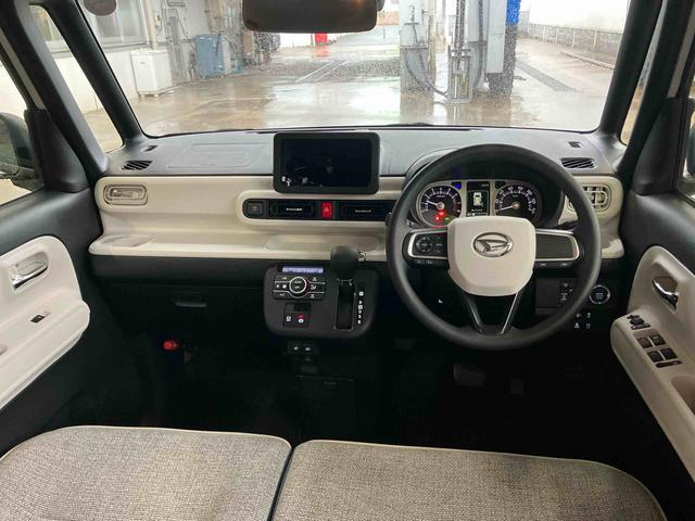 ムーヴキャンバス ストライプスG LEDヘッドライト/両側電動スライドドア/コーナーセンサー/アイドリングストップ/衝突回避支援システム/横滑り防止装置/オートライト/オートエアコン/キーフリー/電動格納ミラー/電動パーキングブレーキ(7枚目)