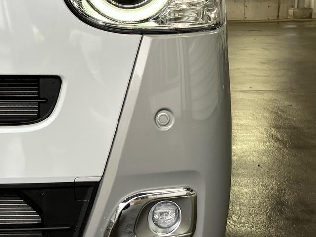 ムーヴキャンバス ストライプスＧ　ＬＥＤヘッドライト／両側電動スライドドア／コーナーセンサー／アイドリングストップ／衝突回避支援システム／横滑り防止装置／オートライト／オートエアコン／キーフリー／電動格納ミラー／電動パーキングブレーキ（16枚目）