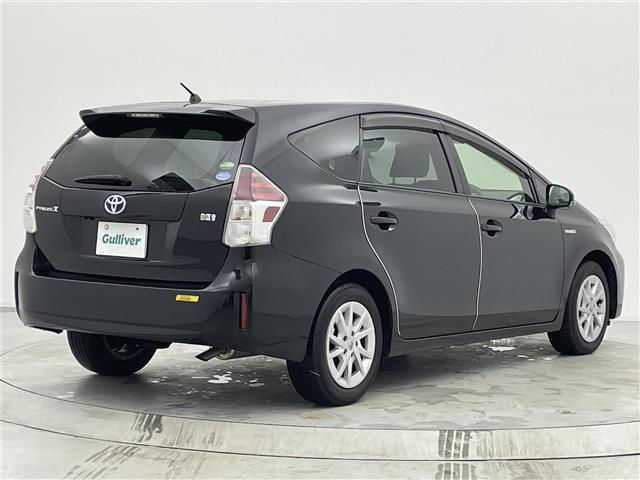 プリウスアルファ S クラリオンナビ バックモニター ETC スマートキー LEDフォグランプ 3列シート フルオートエアコン オートライト 禁煙車(36枚目)