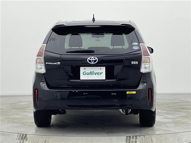 プリウスアルファ S クラリオンナビ バックモニター ETC スマートキー LEDフォグランプ 3列シート フルオートエアコン オートライト 禁煙車(37枚目)