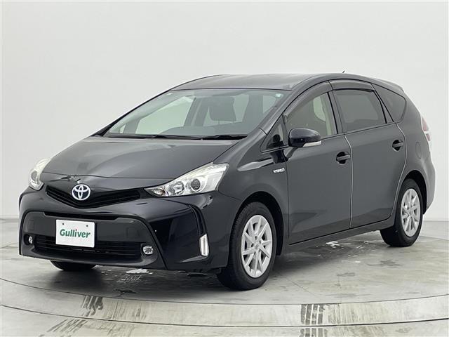 プリウスアルファ S クラリオンナビ バックモニター ETC スマートキー LEDフォグランプ 3列シート フルオートエアコン オートライト 禁煙車(40枚目)