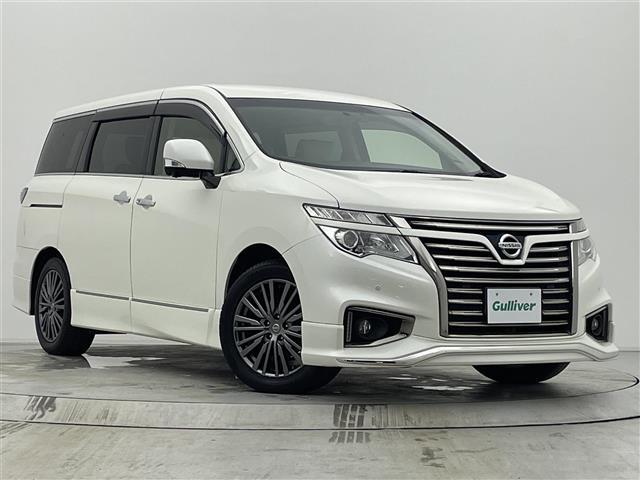 エルグランド 250ハイウェイスターSホワイトレザーアーバンクロム 純正ナビ 後席モニター 両側パワースライドドア パワーバックドア ホワイトレザーシート シートヒーター 助手席/2列目オットマン クルーズコントロール アラウンドビューモニター LEDヘッドライト(34枚目)