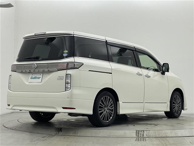 エルグランド 250ハイウェイスターSホワイトレザーアーバンクロム 純正ナビ 後席モニター 両側パワースライドドア パワーバックドア ホワイトレザーシート シートヒーター 助手席/2列目オットマン クルーズコントロール アラウンドビューモニター LEDヘッドライト(36枚目)