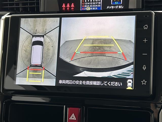 ルーミー カスタムG モデリスタエアロ 純正9型ディスプレイ パノラミックビューモニター シートヒーター 両側パワースライドドア ETC ドライブレコーダー フルセグTV LEDヘッドランプ クリアランスソナー 禁煙車(5枚目)