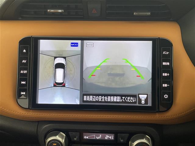 キックス X ツートーンインテリアエディション 純正9型ナビ プロパイロット アラウンドビューモニター インテリジェントルームミラー LEDヘッドライト エマージェンシーブレーキ 車線逸脱警報 ETC シートヒーター ドライブレコーダー 禁煙(12枚目)