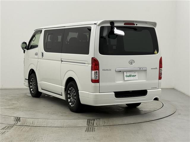 ハイエースバン ロングスーパーGL 純正ナビ モデリスタエアロ バックカメラ スマートキー プッシュスタート フルセグTV Bluetooth HIDヘッド オートライト 100V電源 オートエアコン ETC エンジンスターター 禁煙車(38枚目)