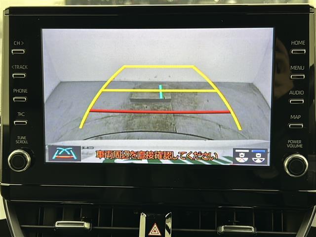 カローラツーリング ハイブリッド ダブルバイビー 純正9型DAナビ BSM 追従クルーズ クリアランスソナー バックモニター フルセグTV ETC2.0 LEDヘッドランプ フォグランプ 電動パーキングブレーキ オートホールド トヨタセーフティセンス(4枚目)