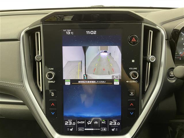 レヴォーグ GT EX 純正11型ナビ バック/サイド/フロントカメラ 追従クルーズ パワーシート シートヒーター 車線逸脱抑制 衝突被害軽減ブレーキ ETC 純正17インチAW LEDヘッドライト 禁煙車(11枚目)