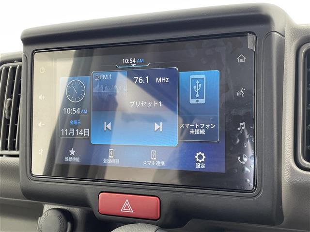 エブリイ ジョインターボ 届出済未使用車 純正9型ディスプレイオーディオ セーフティサポート装着車 パーキングセンサー LEDヘッドライト 両側スライドドア シートヒーター バックモニター スマートキー 後席パワーウィンドウ(4枚目)